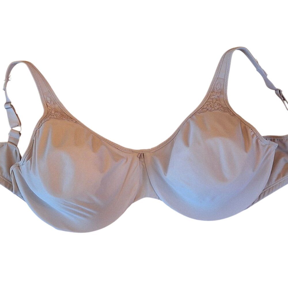 Women's Bali 3385 Passion for Comfort Minimizer Underwire Bra Beige 40DDD
